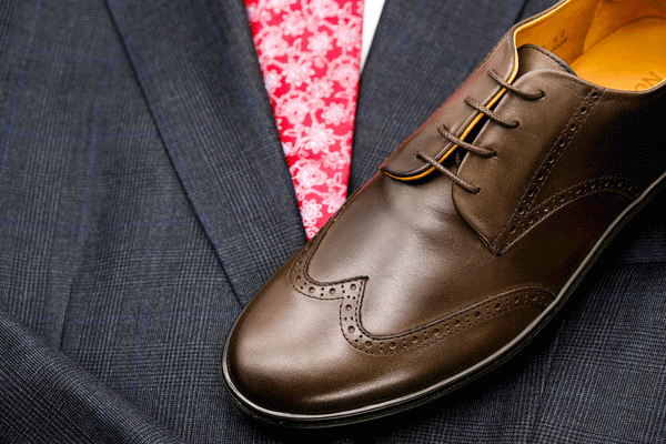 Lace Up dress shoes with sneaker sole - NobleSole