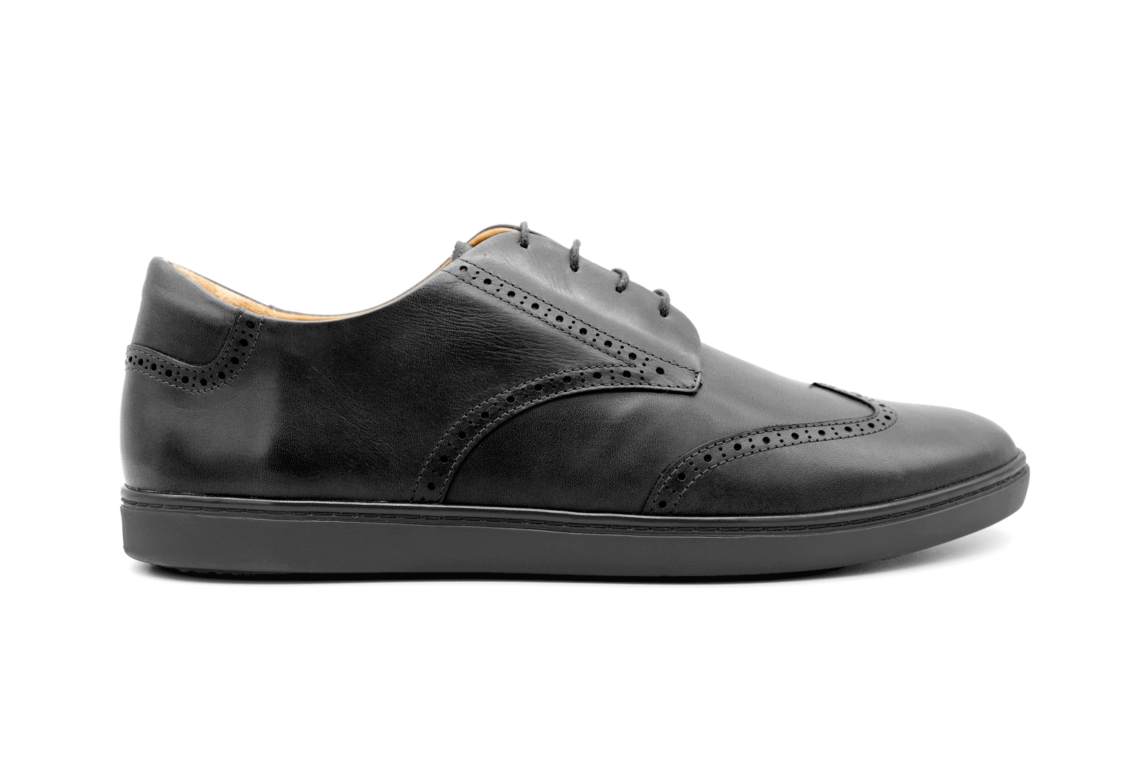 The Wingtip Sneaker Classic Black NobleSole